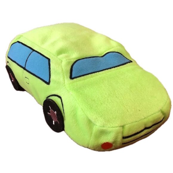 High Reach Learning Family Car Plush Green Blue Stuffed 8" Long 2011 - Picture 5 of 11